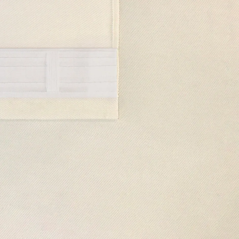 Set de 2 cortinas terciopelo con gancho