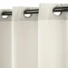 Set de 2 cortinas terciopelo con ojetillos 140x240 cm