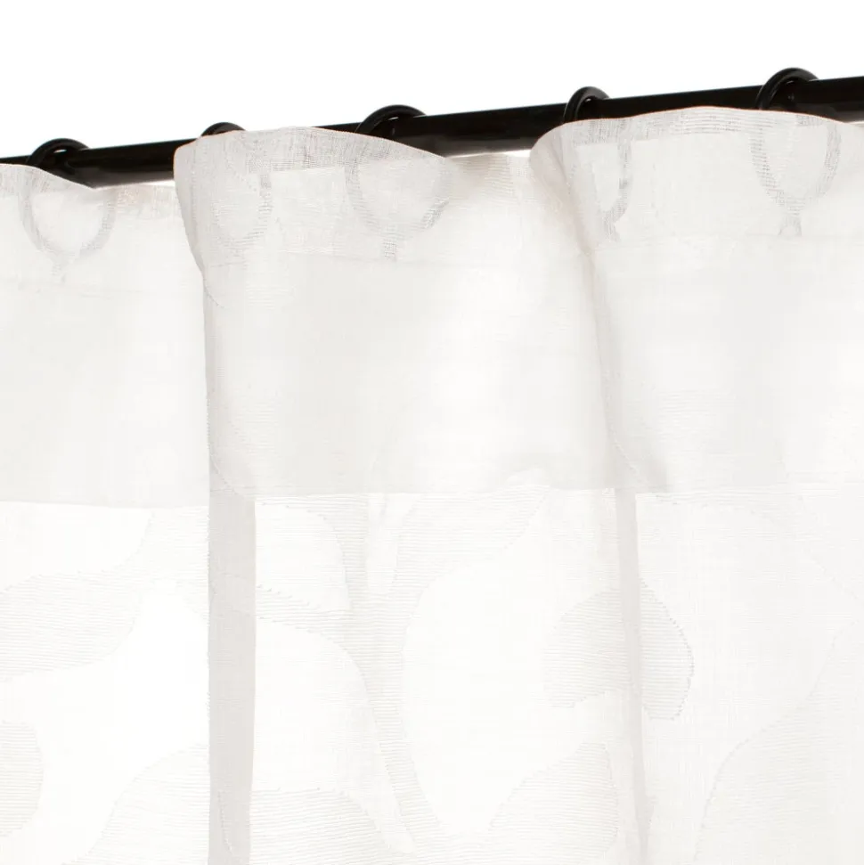 Set de 2 cortinas velo con presillas ocultas 140x240 cm