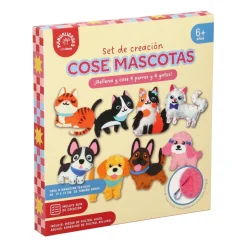 Set de creación de figuras textiles mascotas