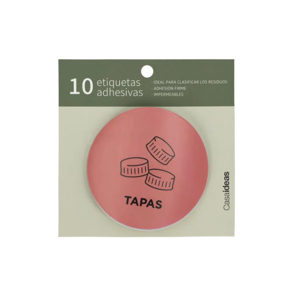 Set de 10 etiquetas de reciclaje