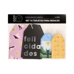 Set de 16 etiquetas para regalo