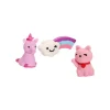 Set de 3 gomas de borrar pequeñas