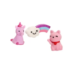 Set de 3 gomas de borrar pequeñas