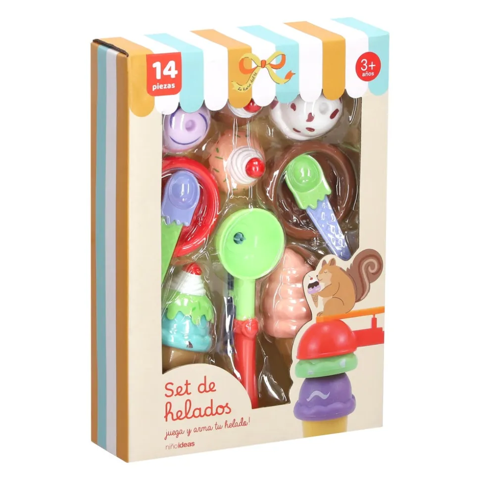 Set de helados de juguetes
