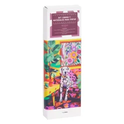 Set de lámina y materiales para pintar