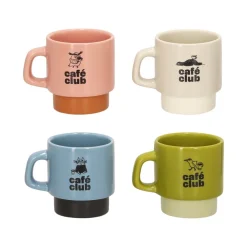 Set de 4 mini tazas 140 ml