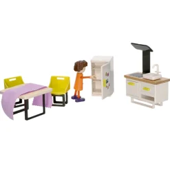 Set de mobiliario para casa de muñeca Castilá