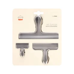 Set de 3 pinzas para cocina