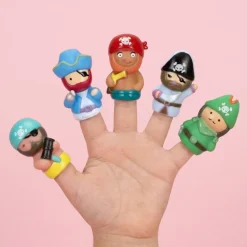 Set de 5 títeres de dedos