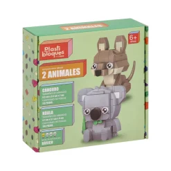 Set minibloques para hacer 2 animales