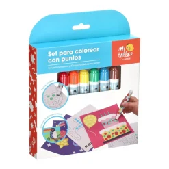 Set para colorear con puntos