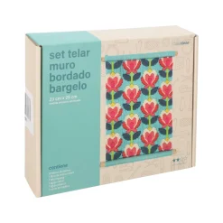 Set para hacer telar bordado 23x29