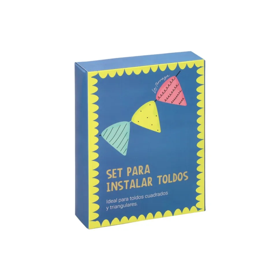 Set para instalar toldos