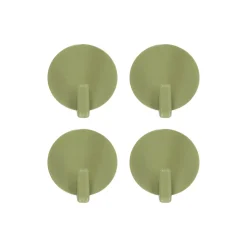 Set 4 perchas adhesivas 4 cm