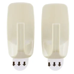 Set 2 perchas adhesivas 1,5 kg