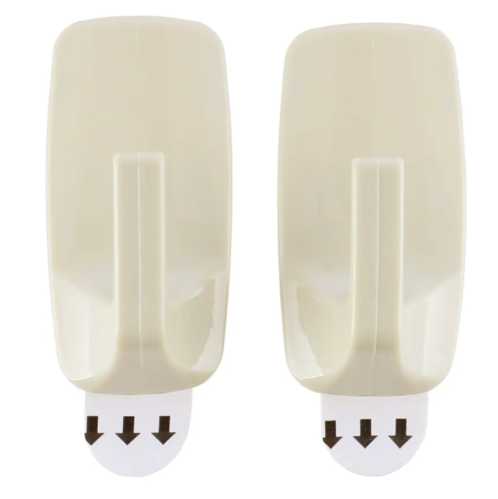 Set 2 perchas adhesivas 1,5 kg
