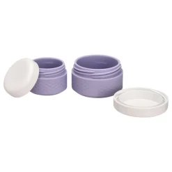 Set 2 potes de silicona