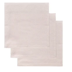 Set 3 toallas de cara 30x30 cm