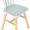 Silla de madera escolar 30x30x66 cm