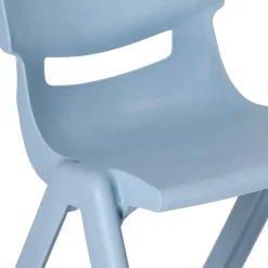 Silla de plástico PP infantil 34x52x36 cm