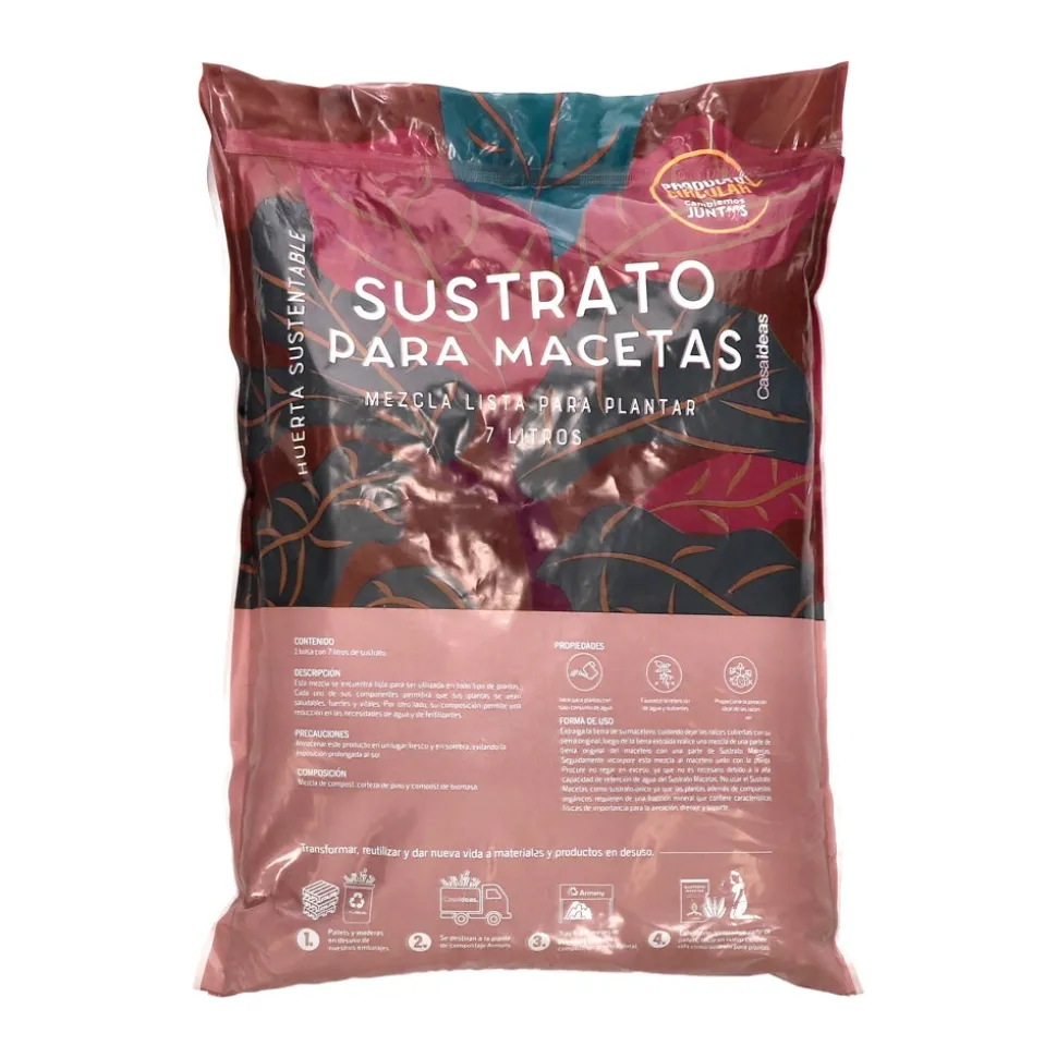 Sustrato para macetas 7 L