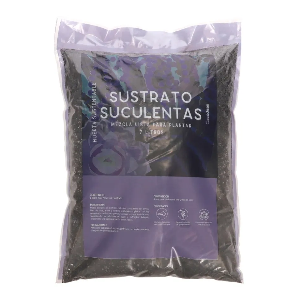 Sustrato para suculentas 7 Litros