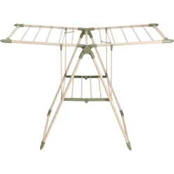 Tendedero metálico plegable de piso 120x56,5x84,5 cm