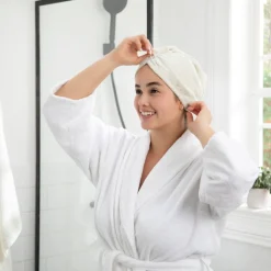Toalla turbante para el cabello