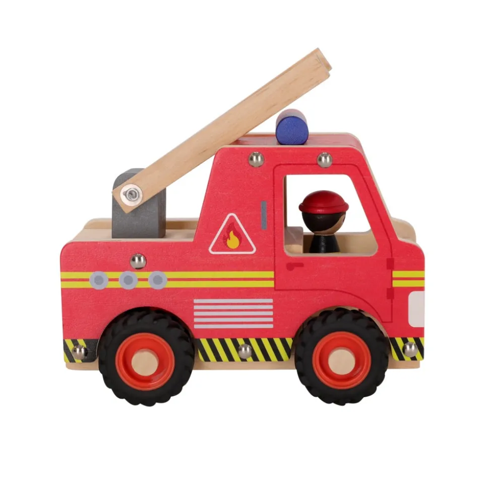 Transporte de madera con personaje