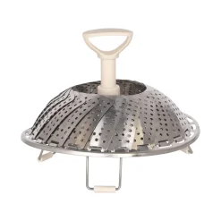 Vaporera plegable de acero inoxidable