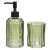 Vaso para baño de vidrio 10x7,5 cm