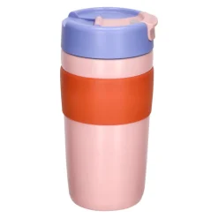 Vaso térmico de acero inoxidable y silicona 450 ml